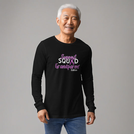 Epilepsy Support Squad Grandparent Edition LS Tee