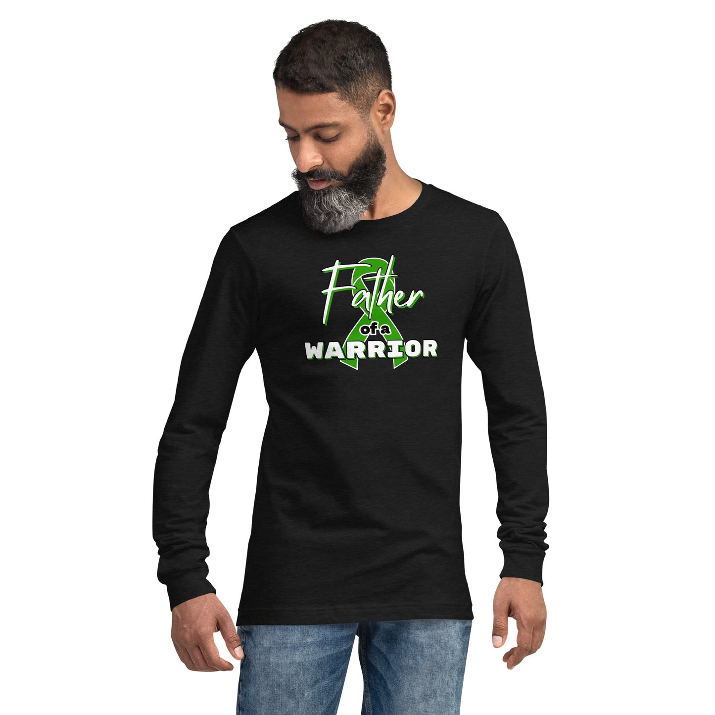 Cerebral Palsy Father of a Warrior LS Tee