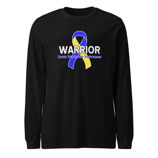 Down Syndrome Warrior III LS Tee