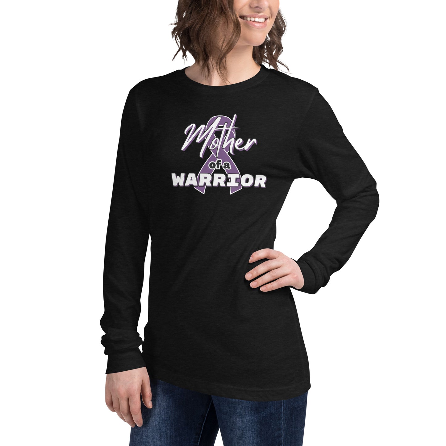 Epilepsy Mother of a Warrior LS Tee