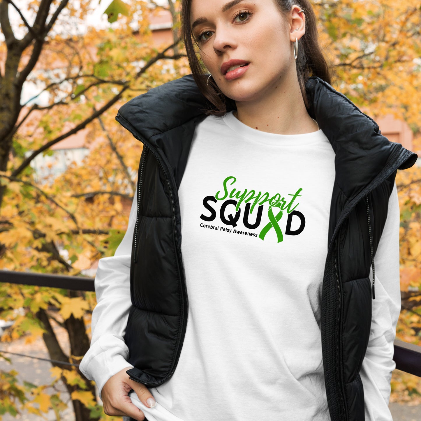 Cerebral Palsy Support Squad LS Tee