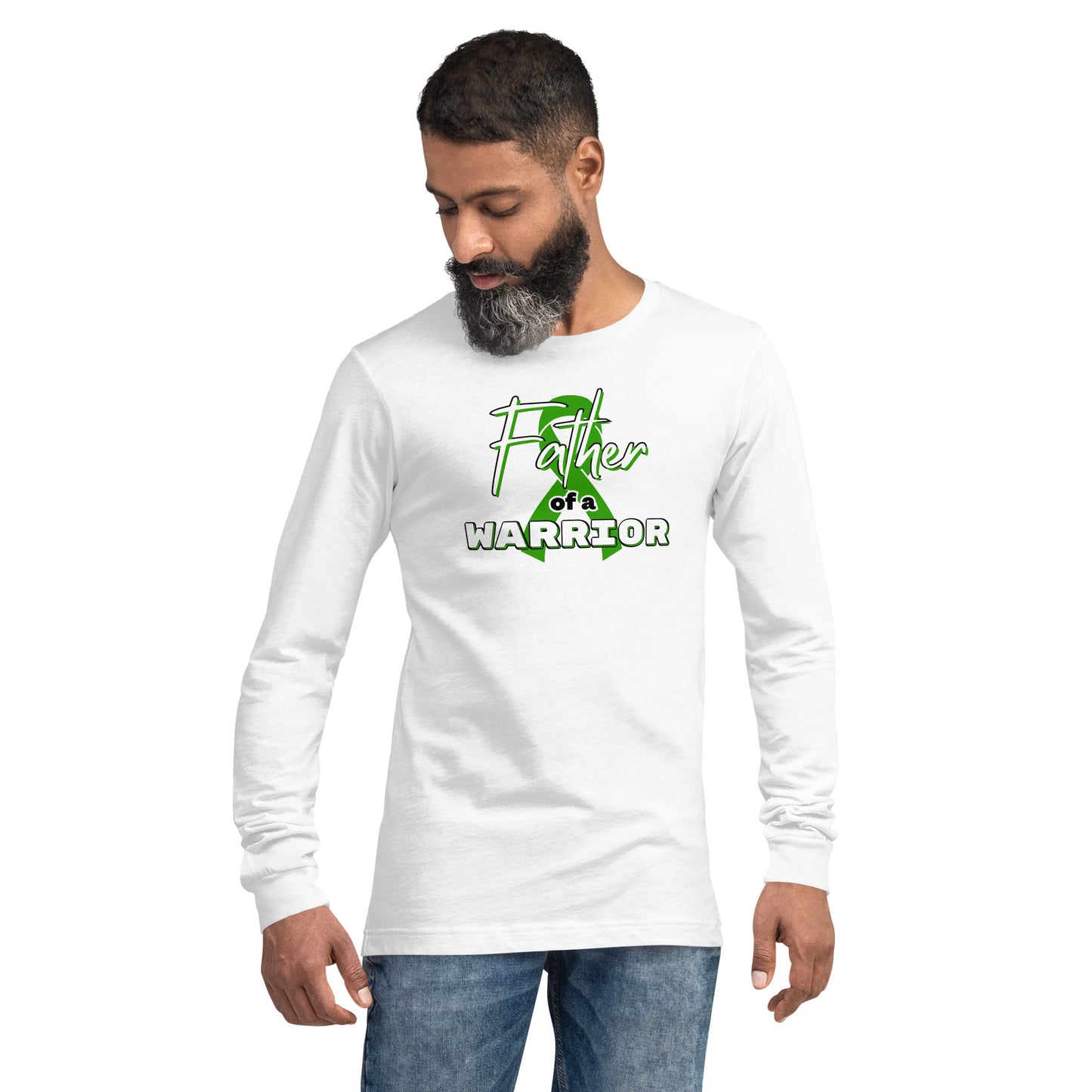 Cerebral Palsy Father of a Warrior LS Tee