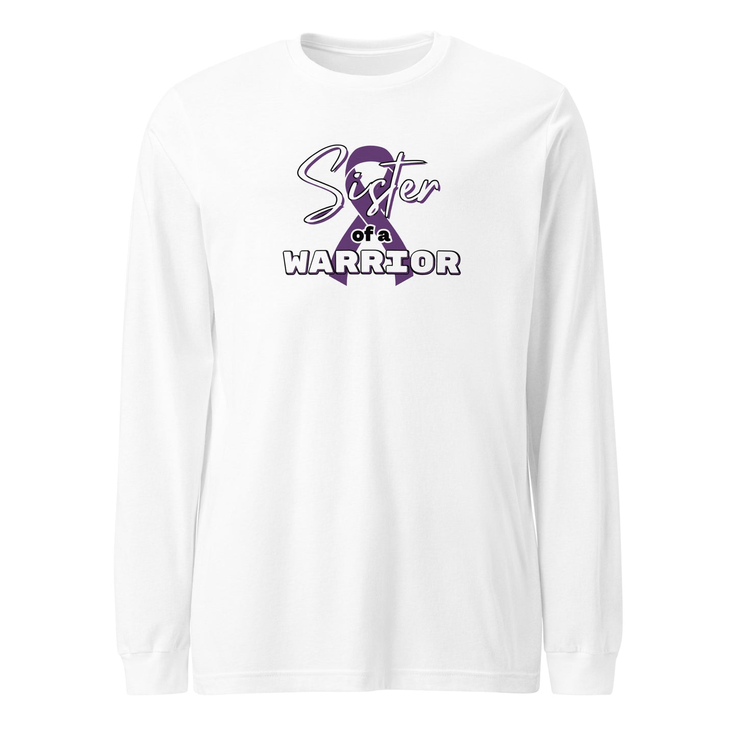 Epilepsy Sister of a Warrior LS Tee