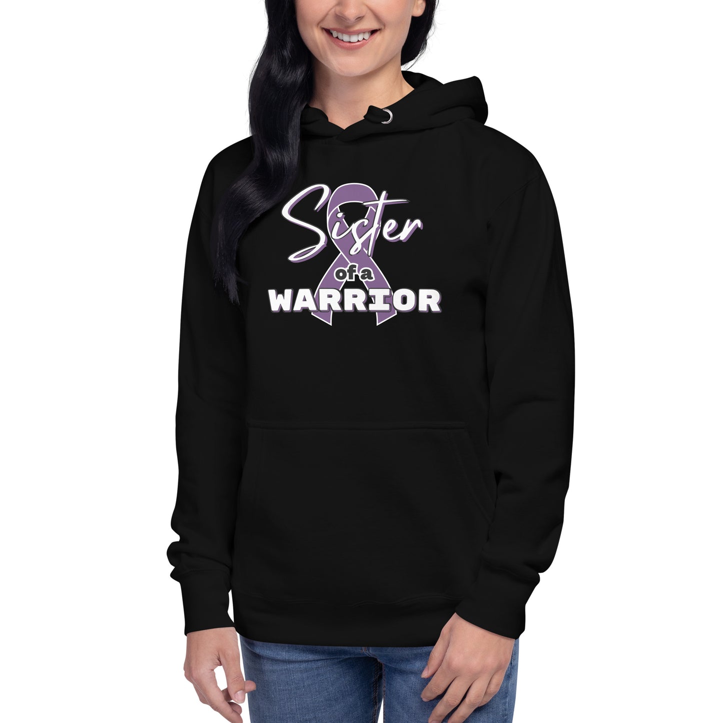 Epilepsy Sister of a Warrior Hoodie