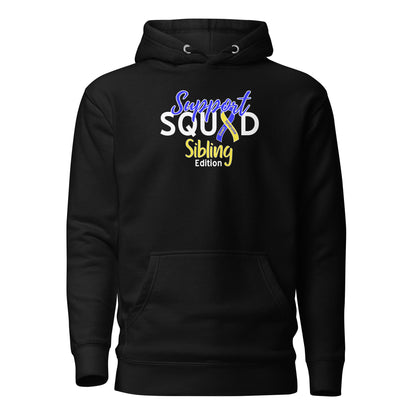 Down syndrome Support Squad Sibling Edition Hoodie