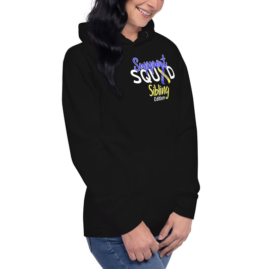 Down syndrome Support Squad Sibling Edition Hoodie