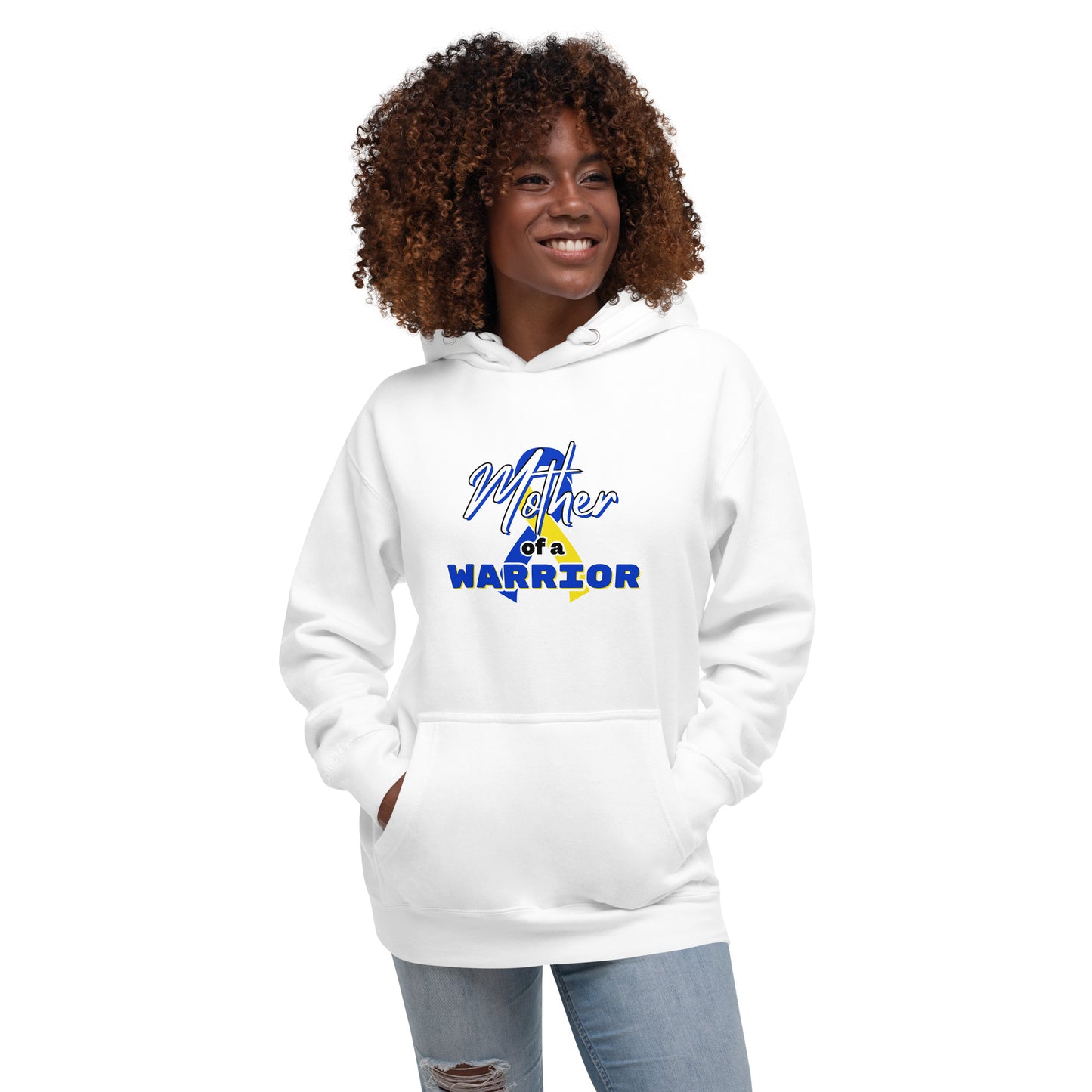 Down syndrome Mother of a Warrior Hoodie