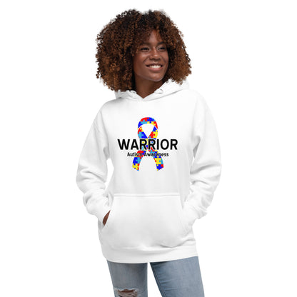 Autism Warrior Shirt – Awareness Ribbon Autism Awareness Graphic Tee for Individuals Living with Autism