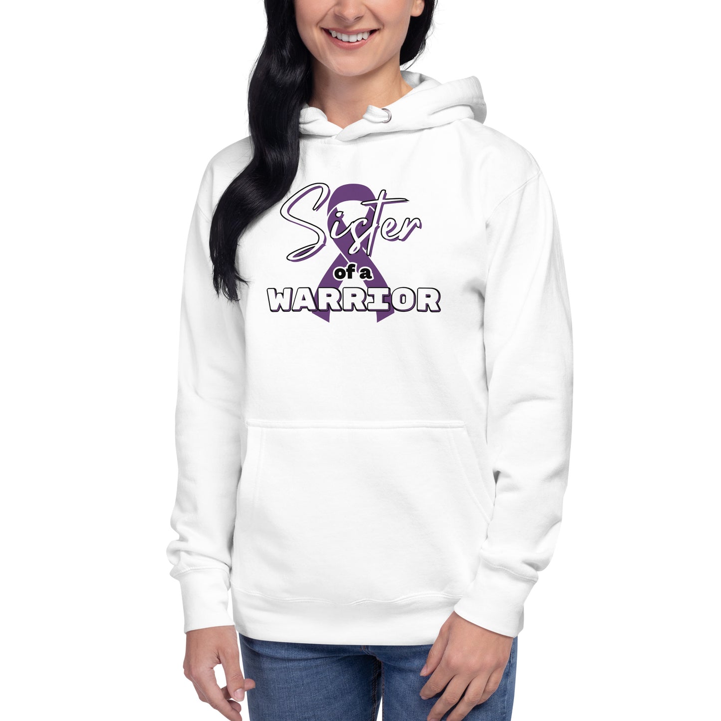 Epilepsy Sister of a Warrior Hoodie