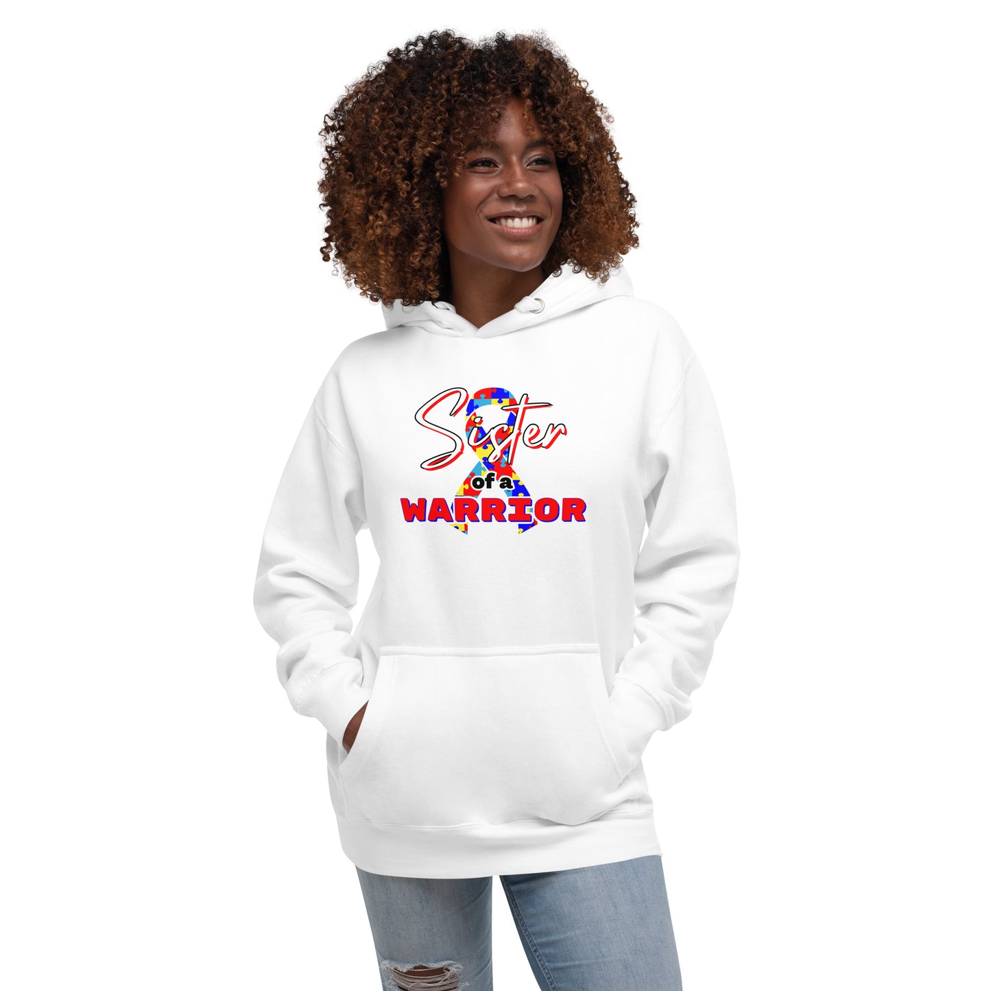 Autism Sister of a Warrior Hoodie