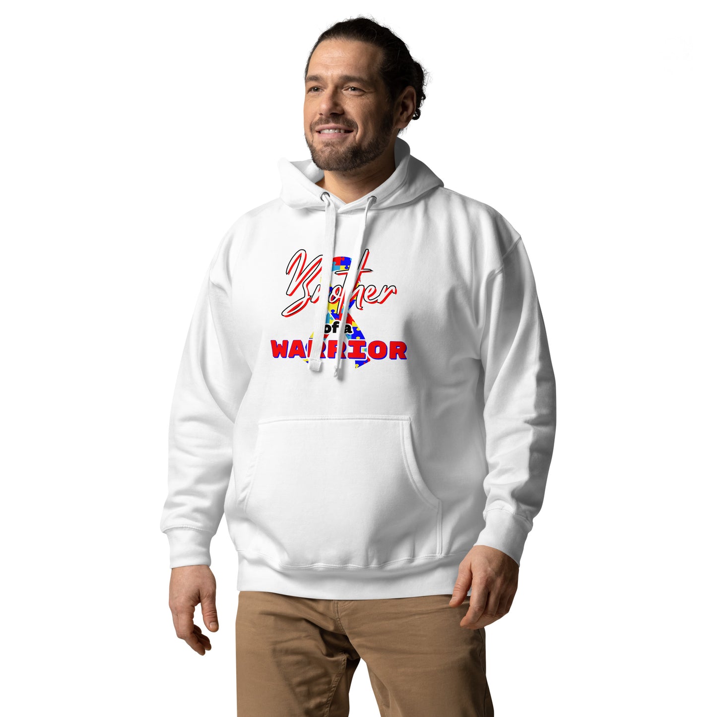 Autism Brother of a Warrior Hoodie