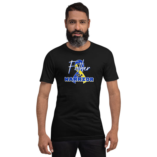 Down syndrome Father of a Warrior SS Tee