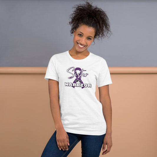 Epilepsy Sister of a Warrior SS Tee