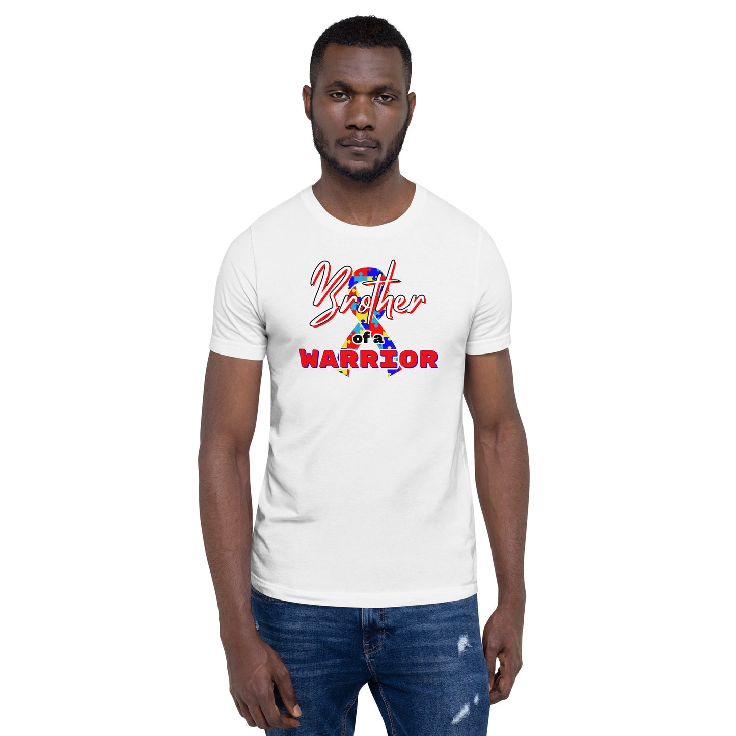 Autism Brother of a Warrior SS Tee