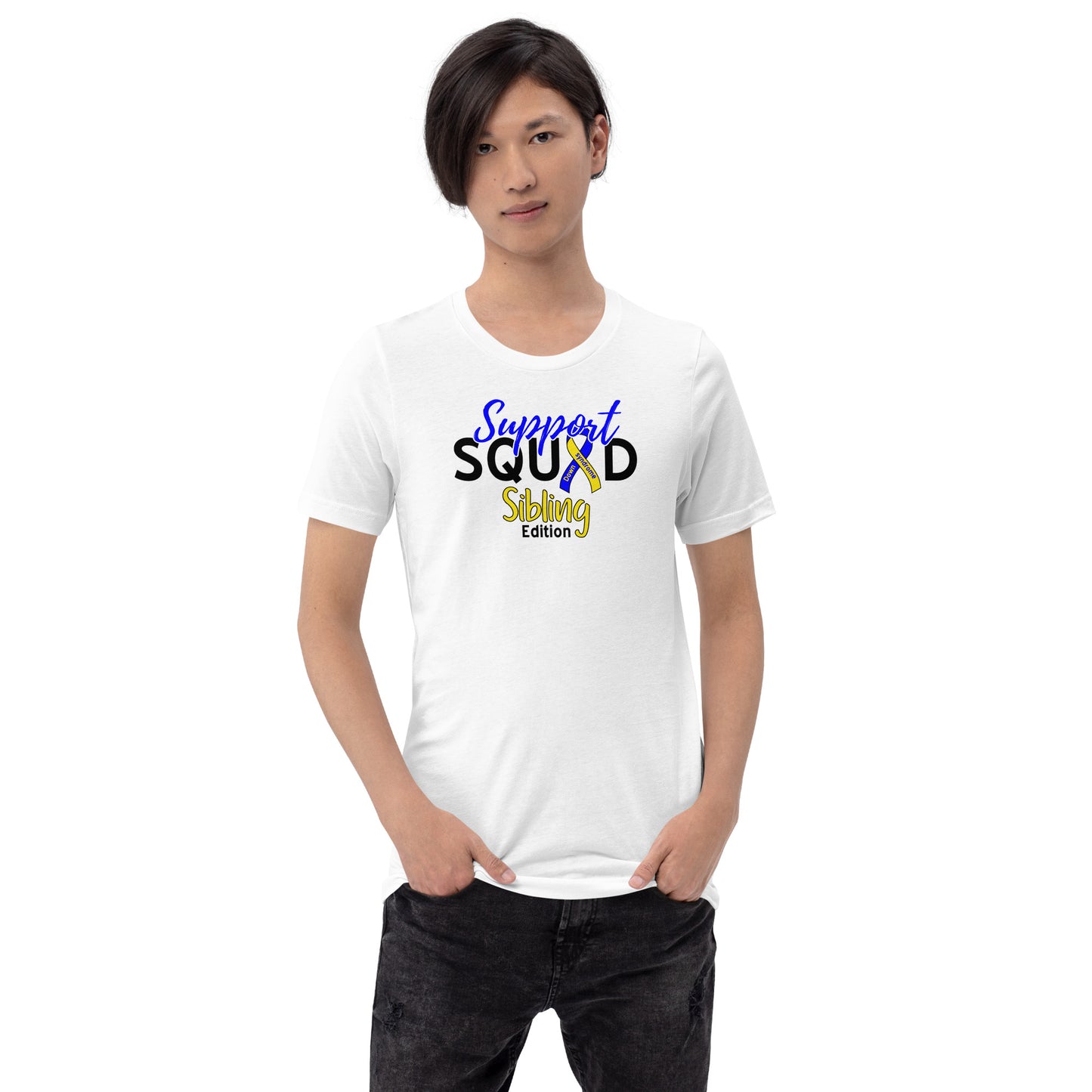 Down syndrome Support Squad Sibling Edition SS Tee