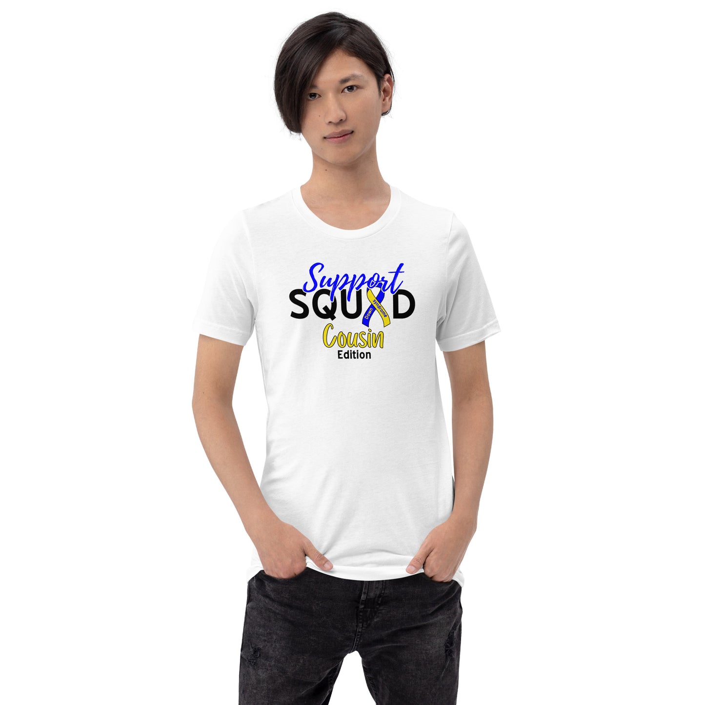 Down syndrome Support Squad Cousin Edition SS Tee