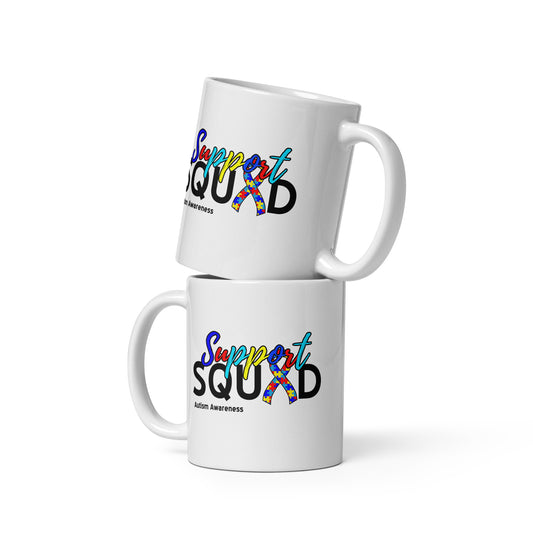 Autism Support Squad Ceramic Coffee Mug