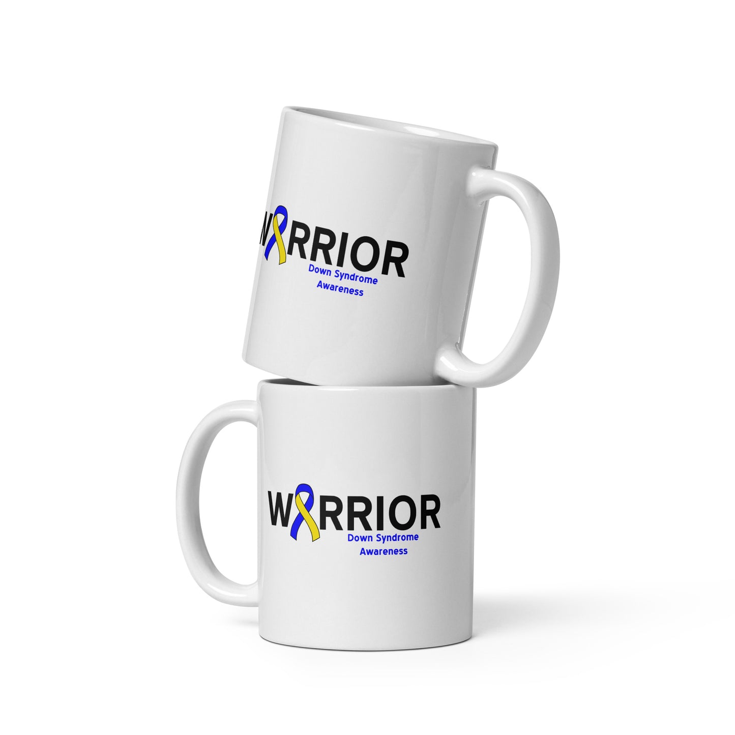 Down syndrome Warrior I Ceramic Coffee Mug