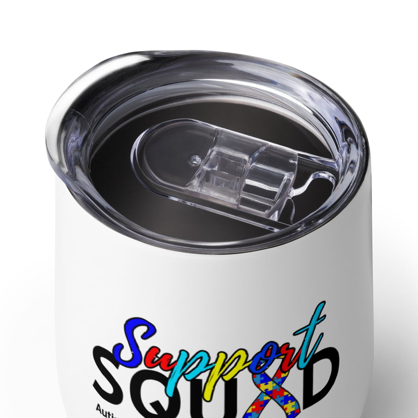 Autism Support Squad Wine Tumbler