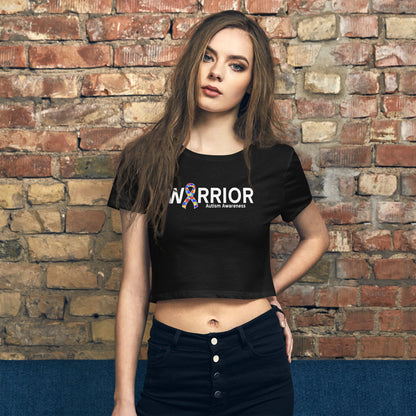 Autism Warrior I Cropped Tee