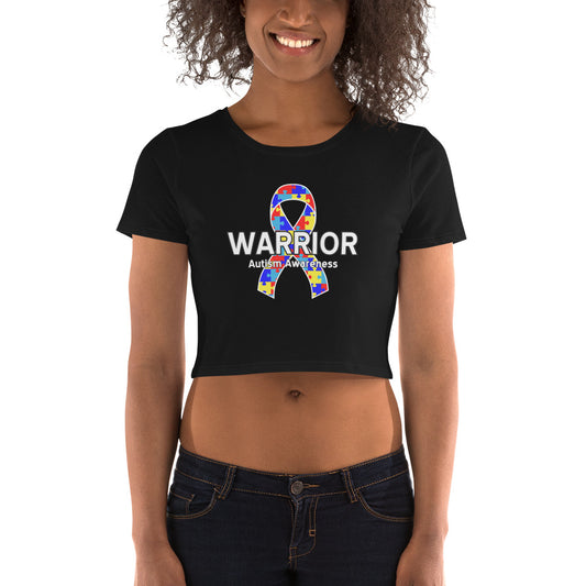 Autism Warrior III Cropped Tee