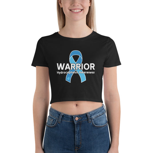 Hydrocephalus Warrior III Cropped Tee