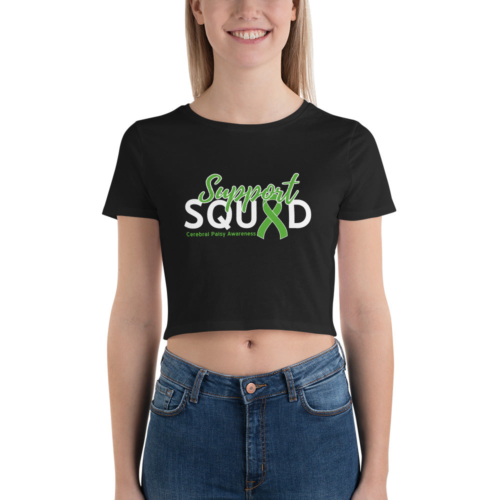 Cerebral Palsy Support Squad Cropped Tee