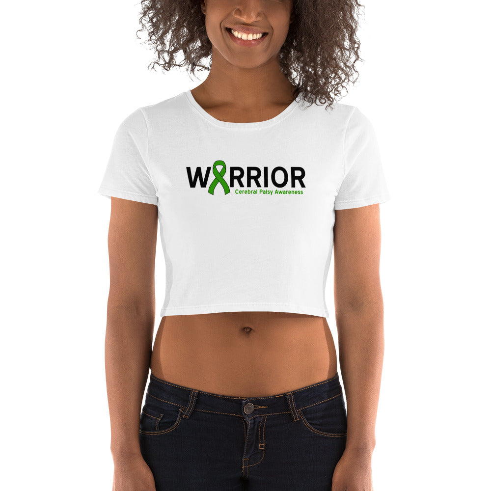 Cerebral Palsy Warrior I Cropped Tee