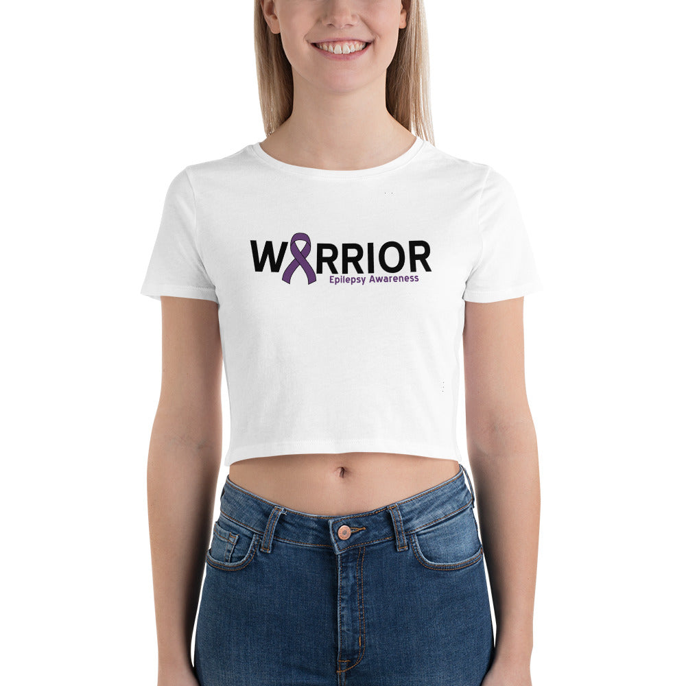 Epilepsy Warrior I Cropped Tee