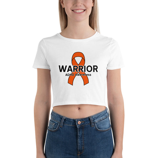 ADHD Warrior III Cropped Tee