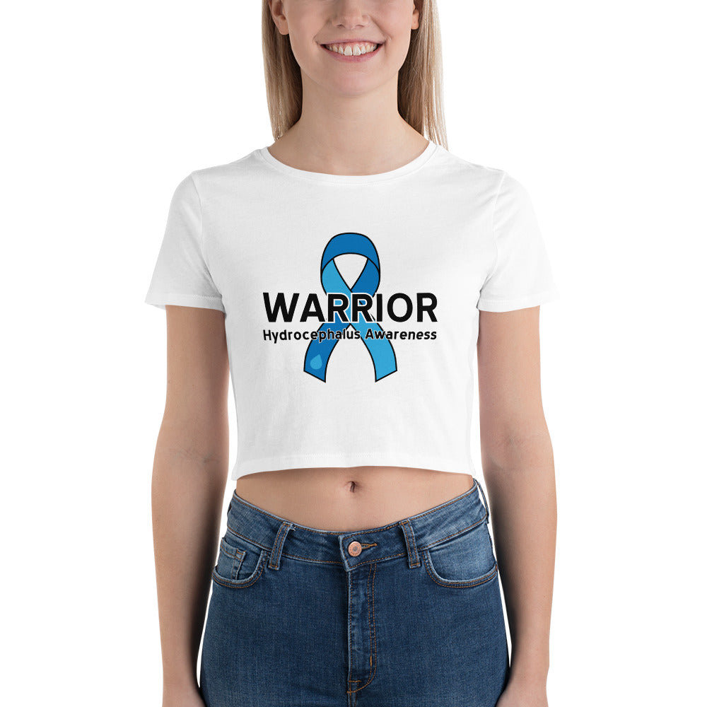 Hydrocephalus Warrior III Cropped Tee