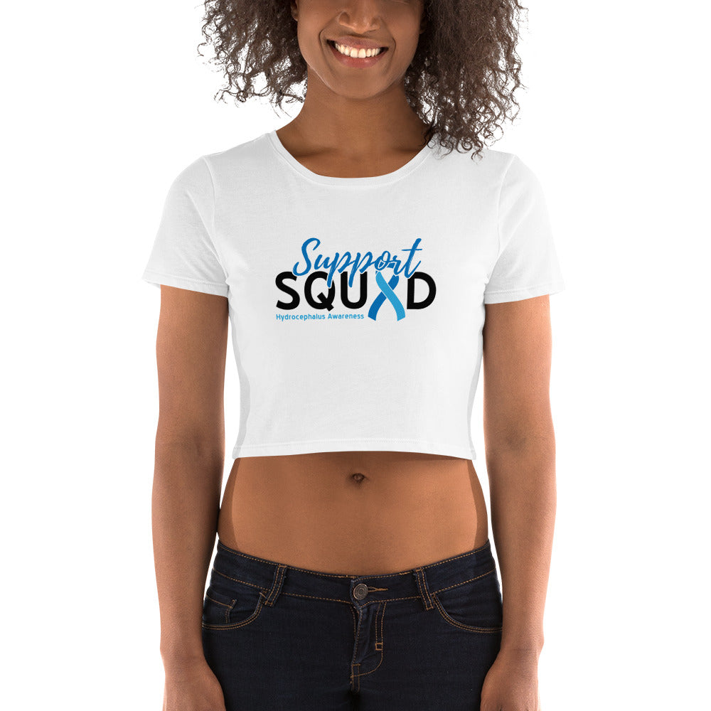 Hydrocephalus Support Squad Cropped Tee