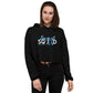 Hydrocephalus Support Squad Crop Hoodie