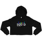 Autism Support Squad Cropped Hoodie