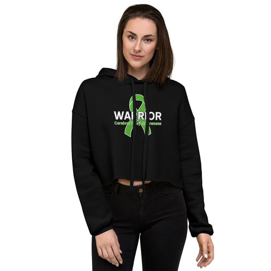 Cerebral Palsy Warrior III Crop Hoodie