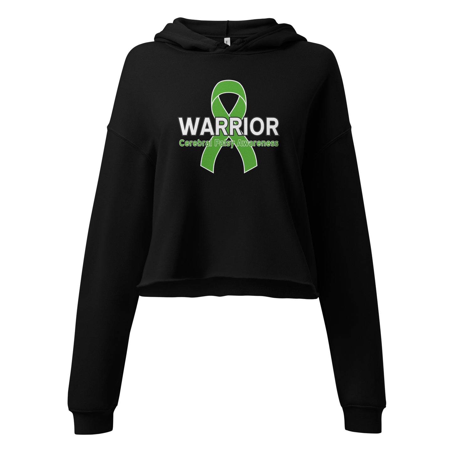 Cerebral Palsy Warrior III Crop Hoodie