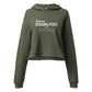 Invisible Disability (Awareness for All) Cropped Hoodie