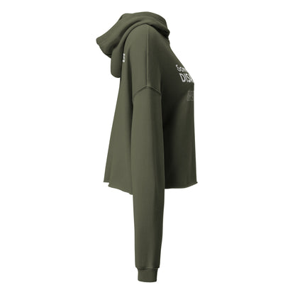 Invisible Disability (Awareness for All) Cropped Hoodie