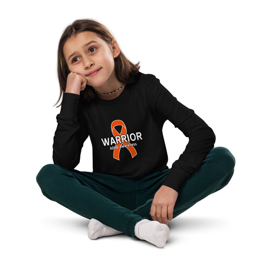 ADHD Warrior III LS Kids Tee