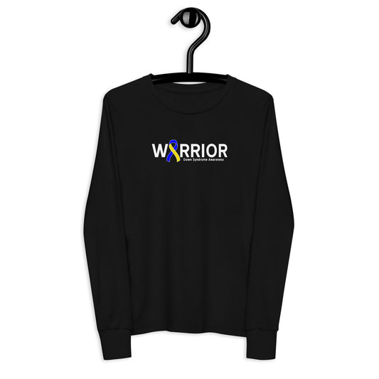 Down syndrome Warrior I LS Kids Tee