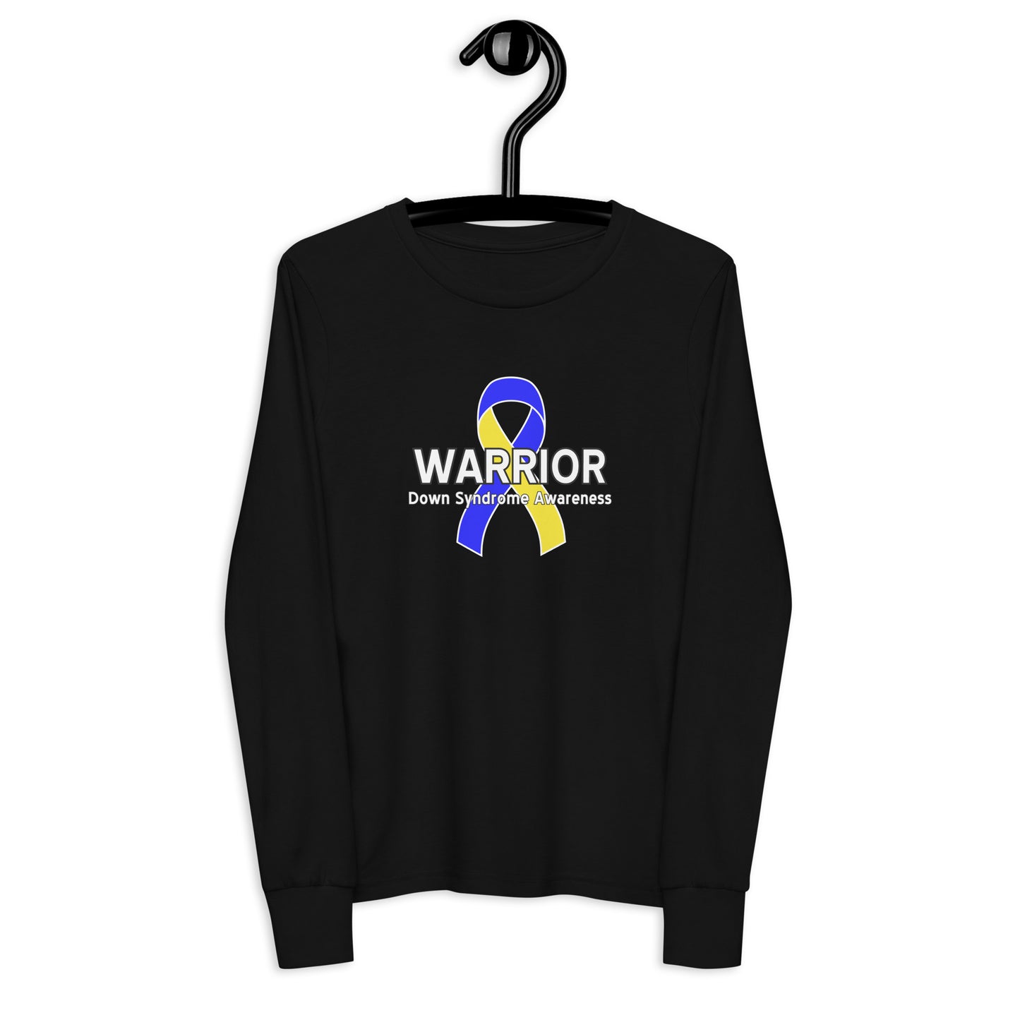 Down syndrome Warrior III LS Kids Tee