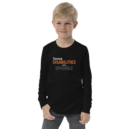 ADHD Invisible Disability LS Kids Tee