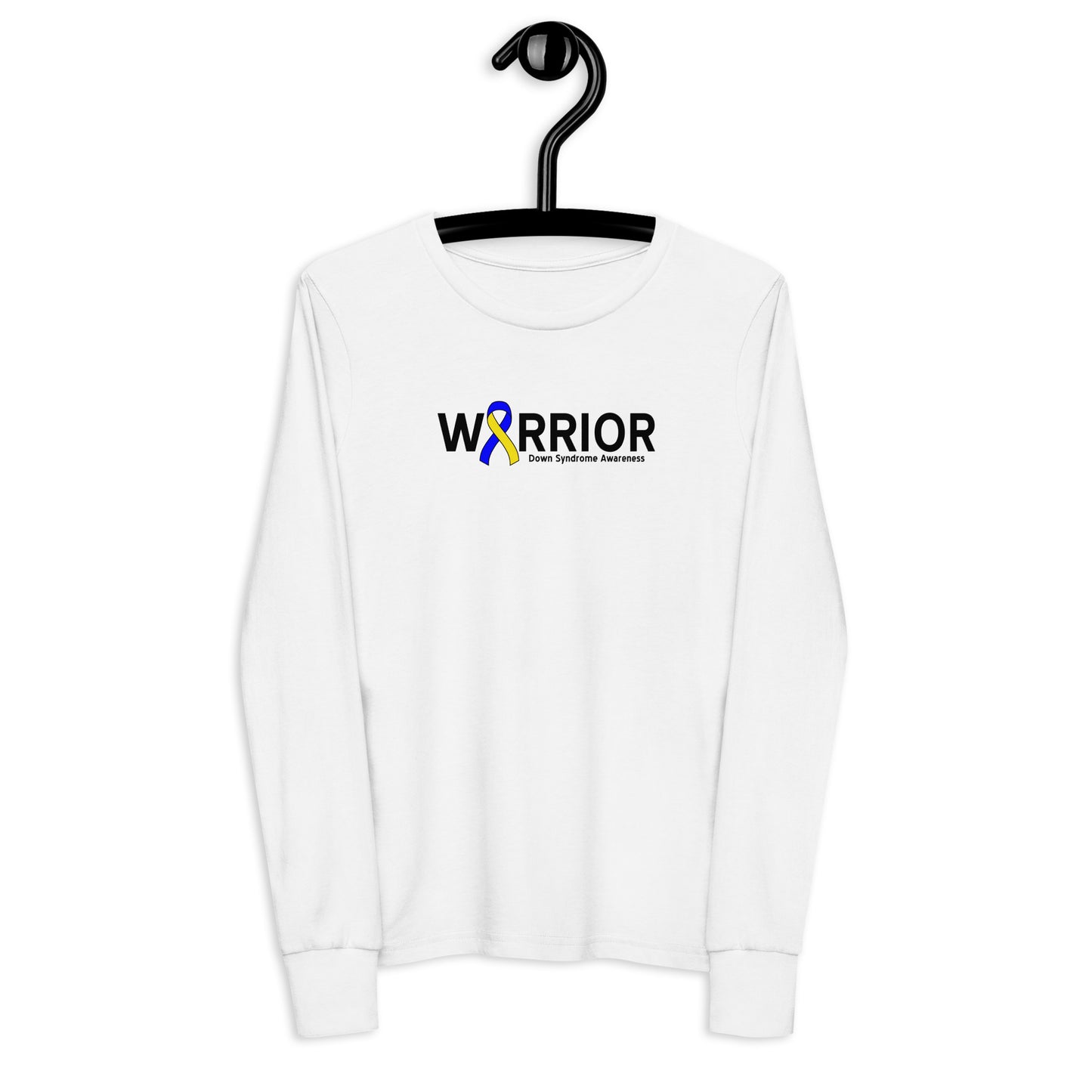 Down syndrome Warrior I LS Kids Tee