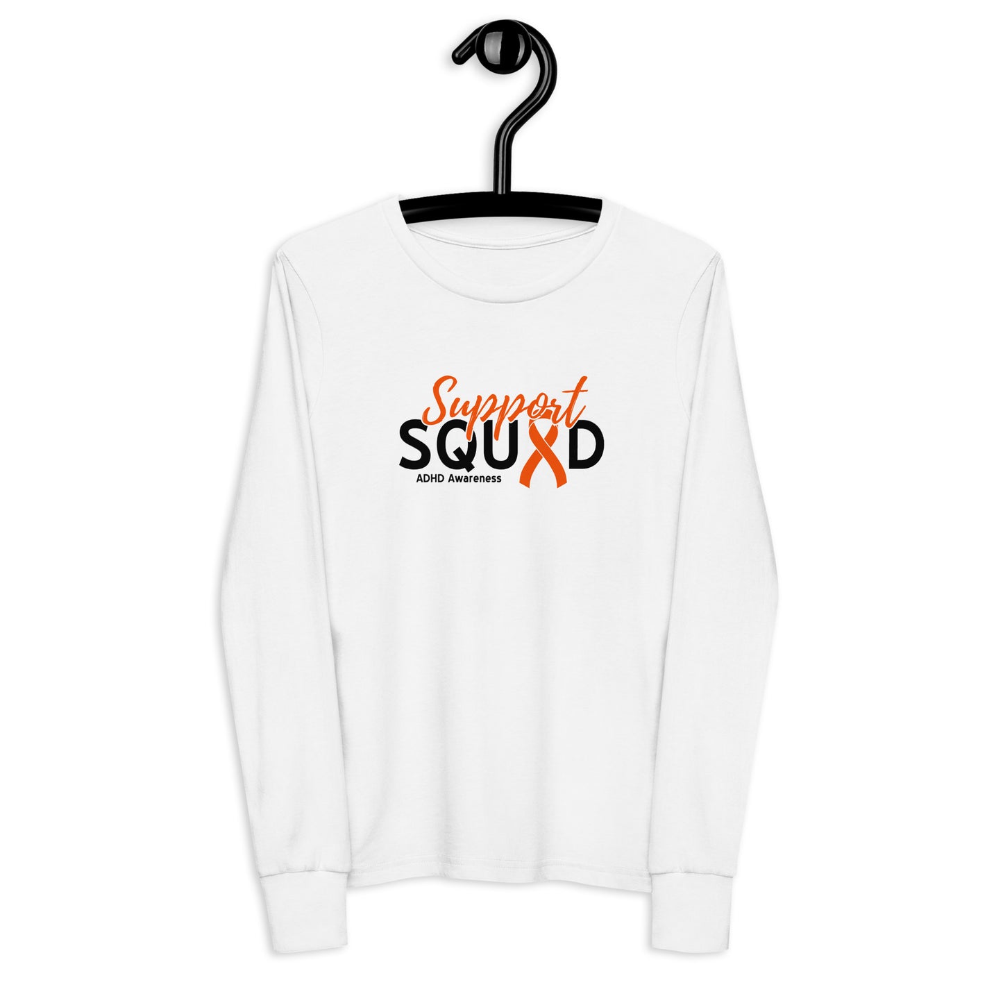 ADHD Support Squad LS Kids Tee