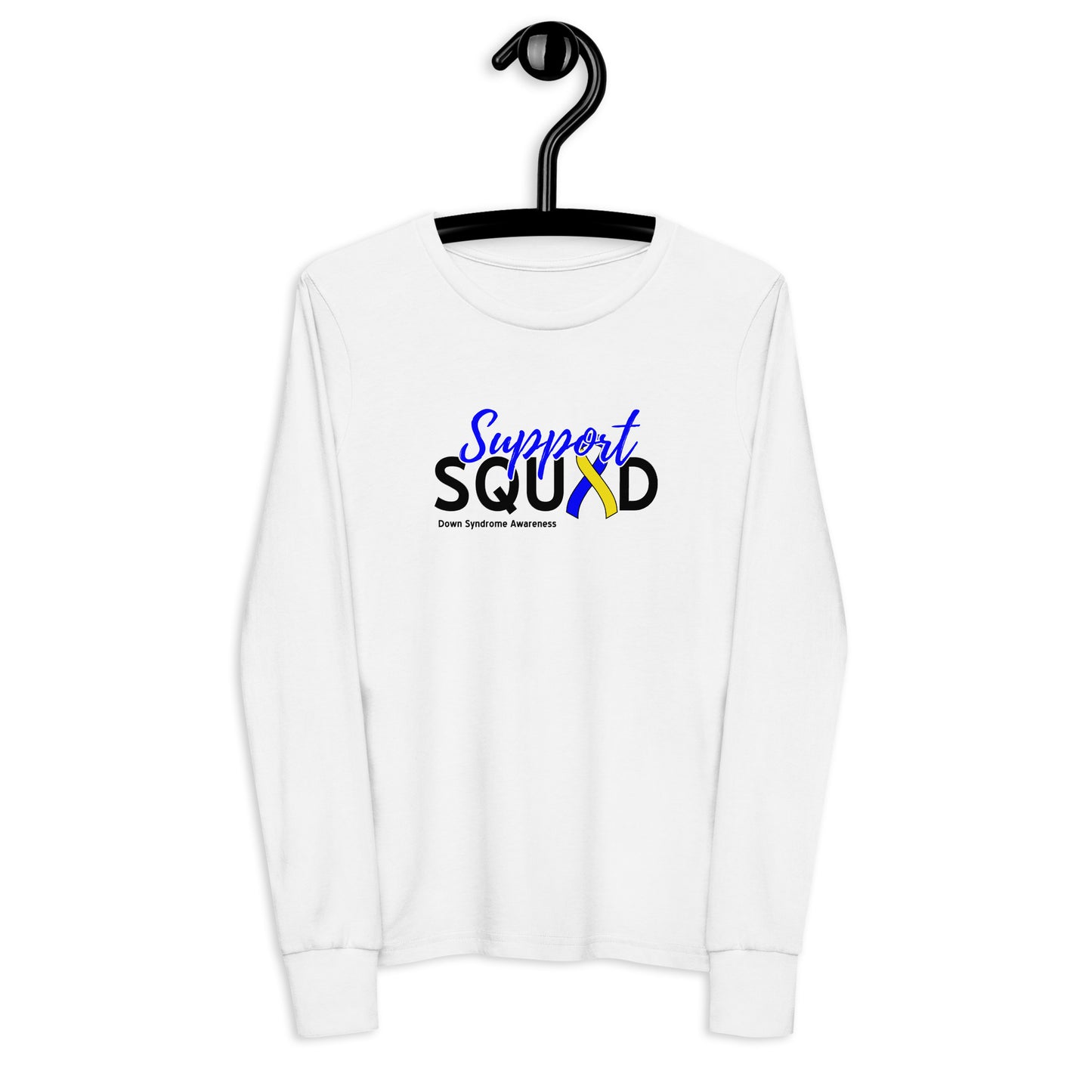 Down syndrome Support Squad LS Kids Tee