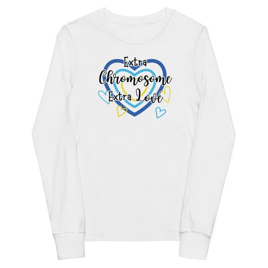 Extra Chromosome, Extra Love LS Kids Tee