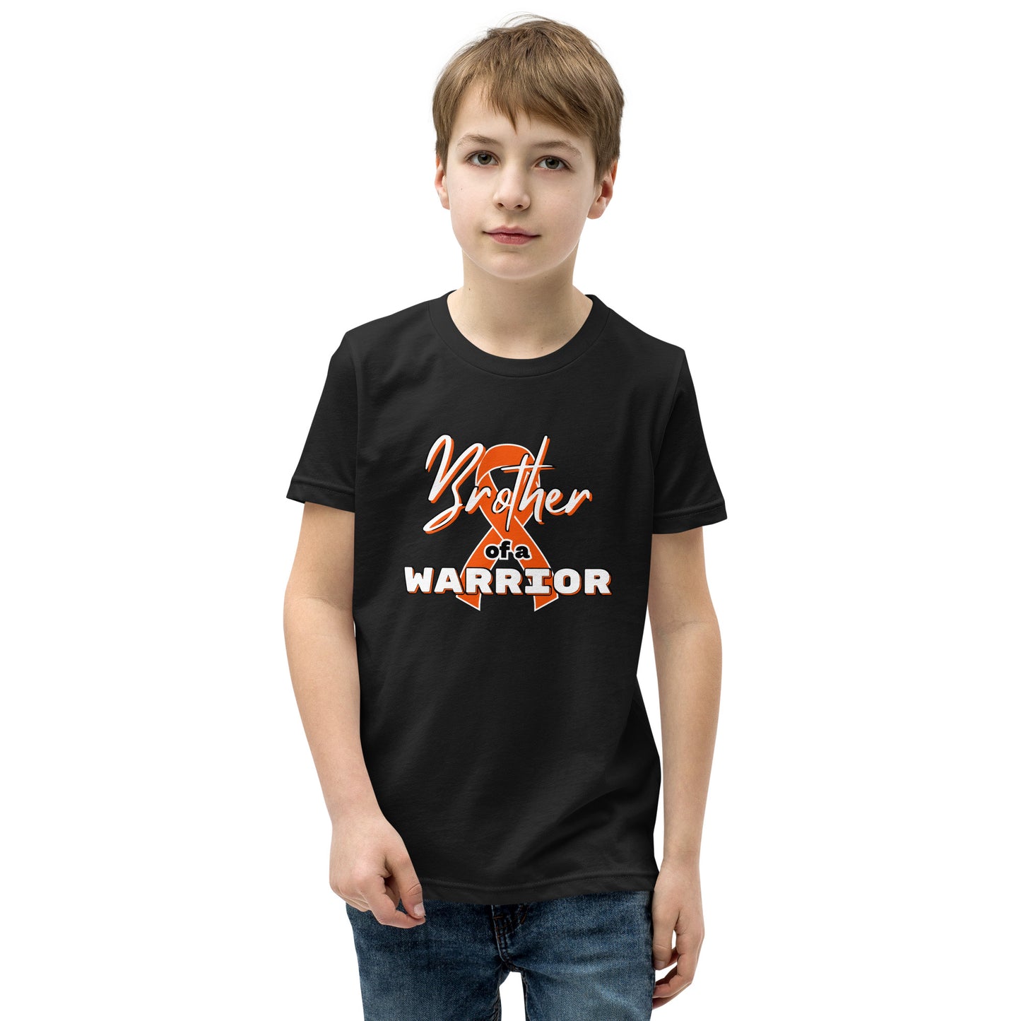 ADHD Brother of a Warrior SS Kids Tee