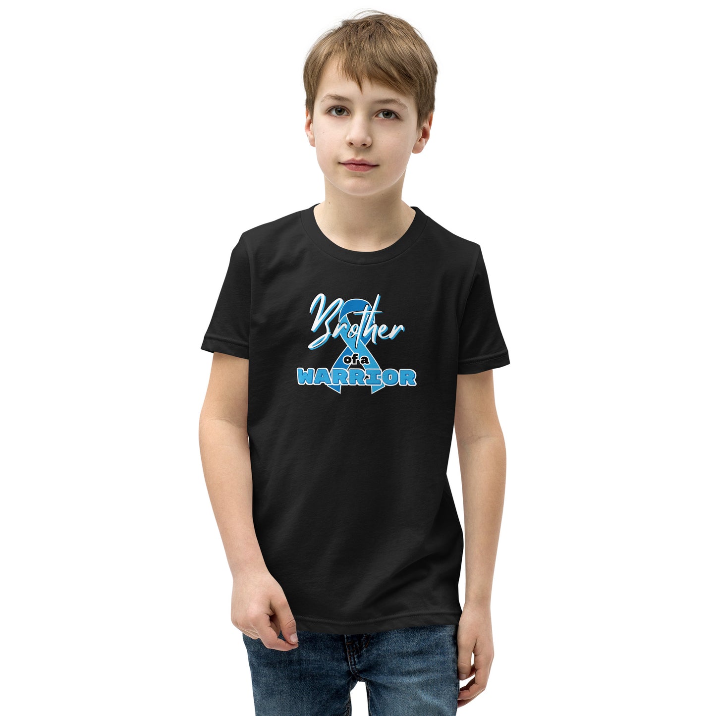 Hydrocephalus Brother of a Warrior SS Kids Tee