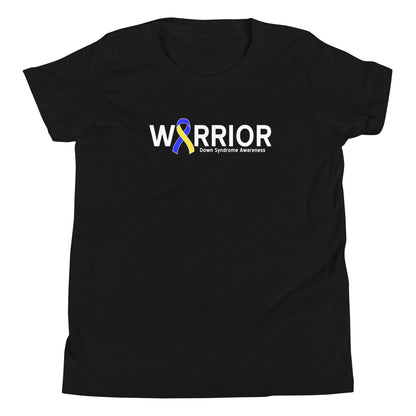 Down Syndrome Warrior Minimalist Kids Shirt & Apparel