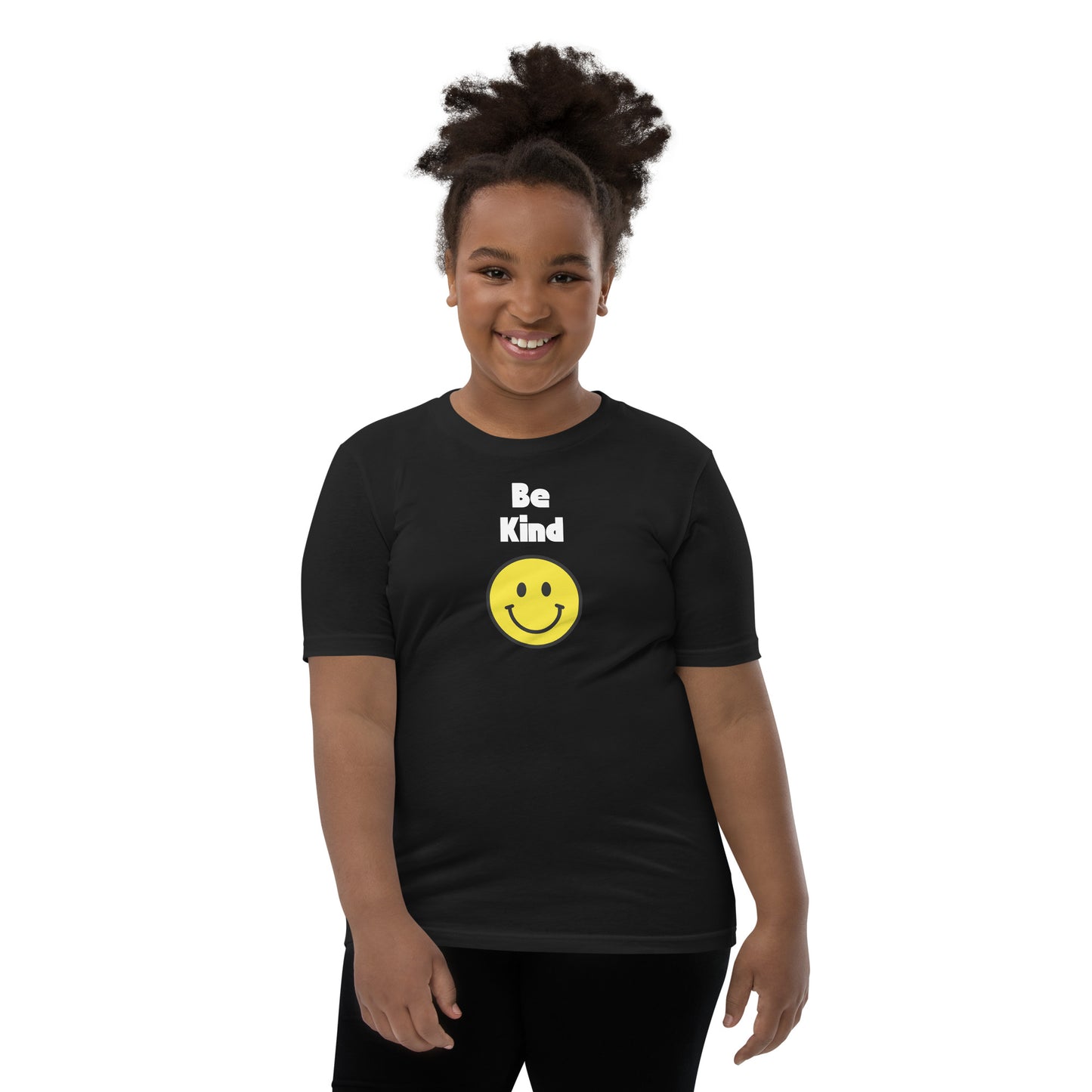 Be Kind Bold Smiley SS Kids Tee